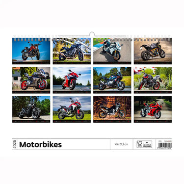 Racing Bikes Calendar A3+ 2026+